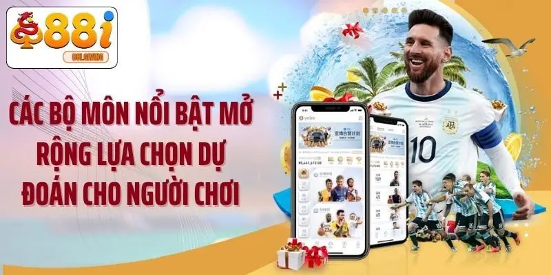 Các bộ môn nổi bật mở rộng lựa chọn dự đoán cho người chơi